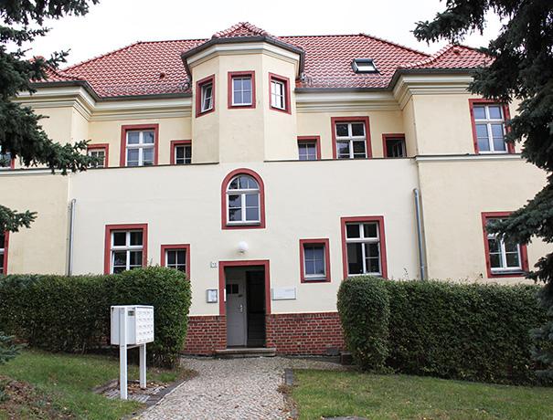 Außenansicht eines Wohnheimes