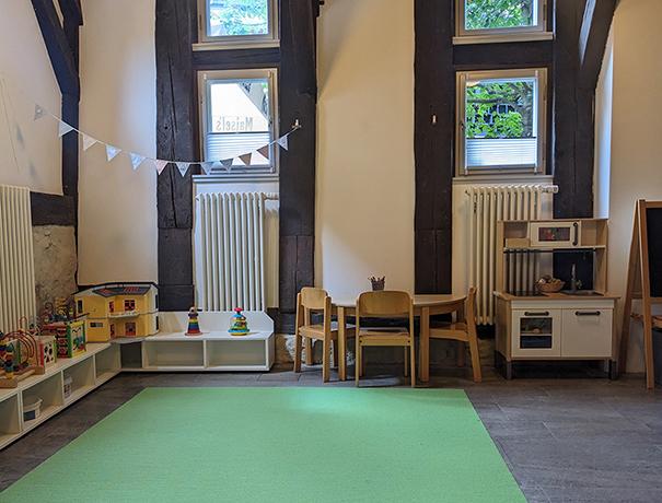 Interior shot of the Räuberhöhle