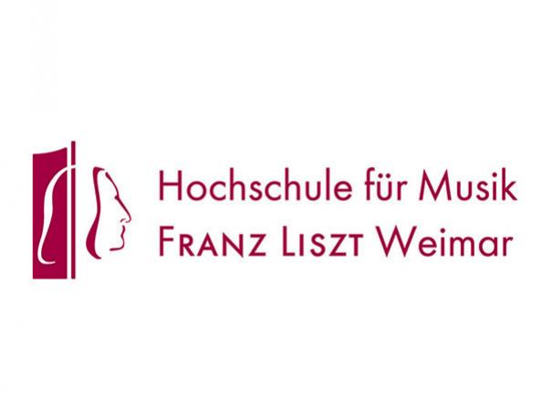 Logo of the HfM Weimar