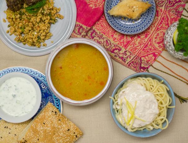 Dishes from Turkey