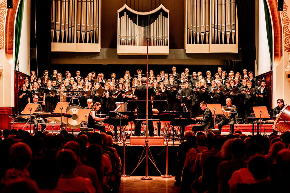 Carmina Burana Aufführung des Collegium Vocale im Volkshaus Jena © Anne Hornemann